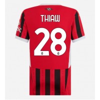 Maglia Calcio AC Milan Malick Thiaw #28 Prima Divisa Donna 2024-25 Manica Corta